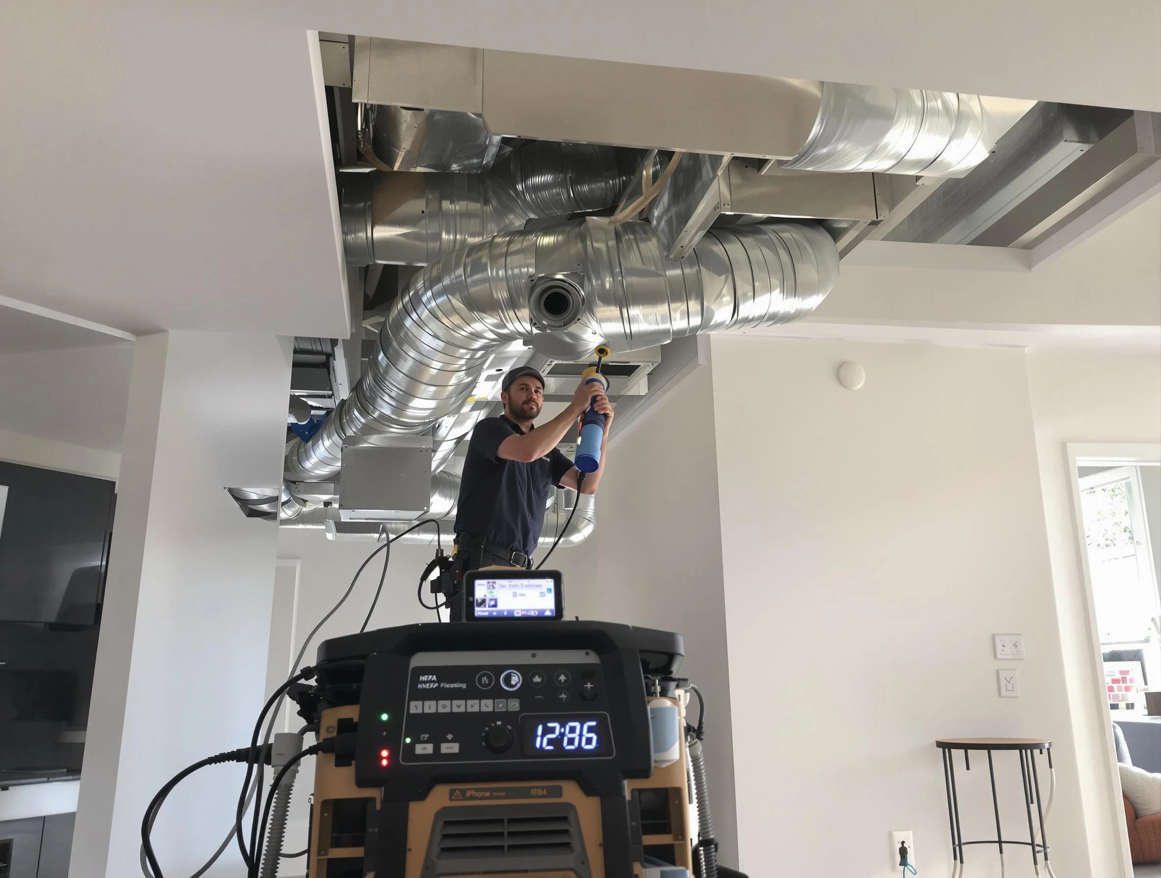 Advanced pure air duct cleaning by West Bountiful Air Duct Cleaning in West Bountiful