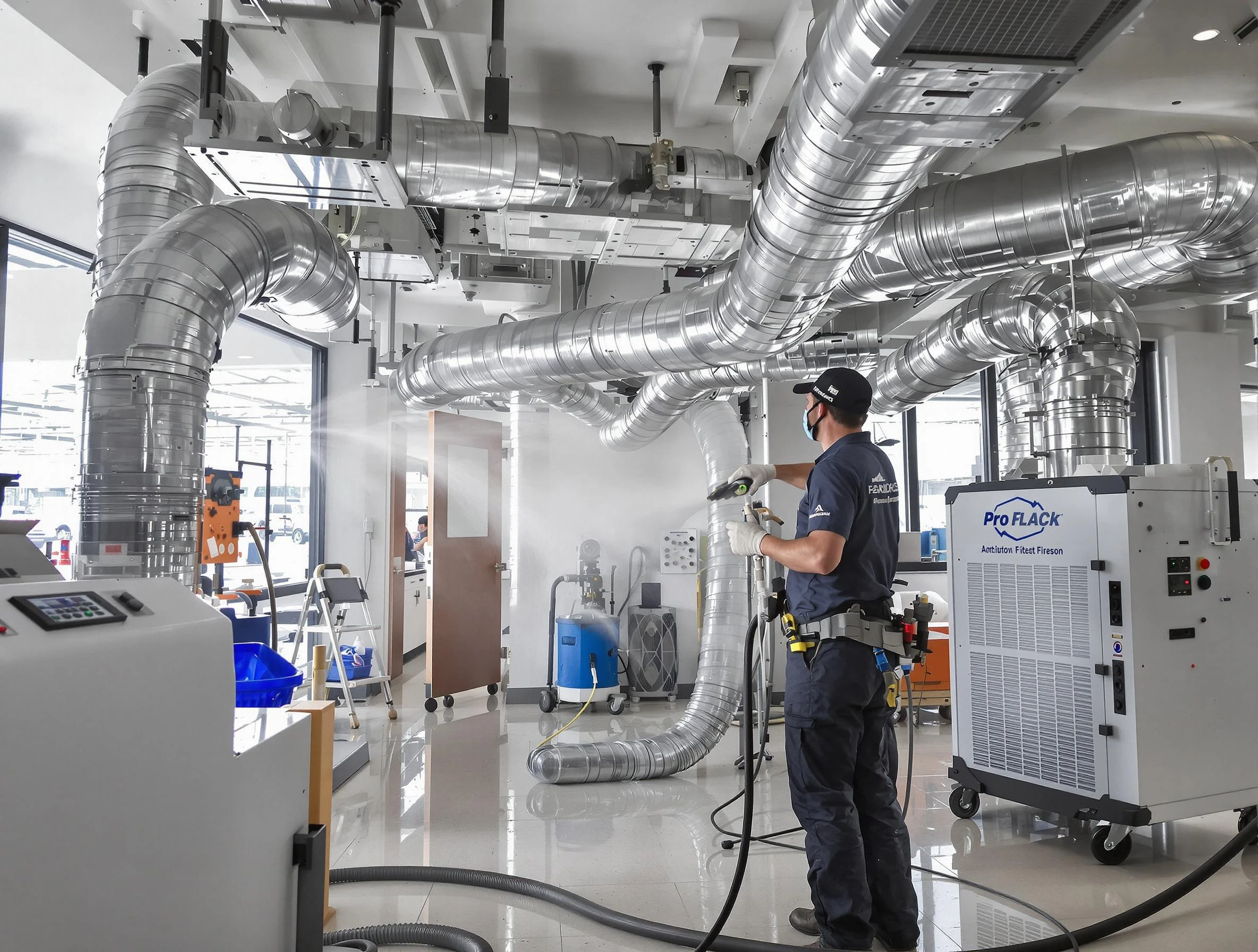 Negative Pressure Air Duct Cleaning in West Bountiful