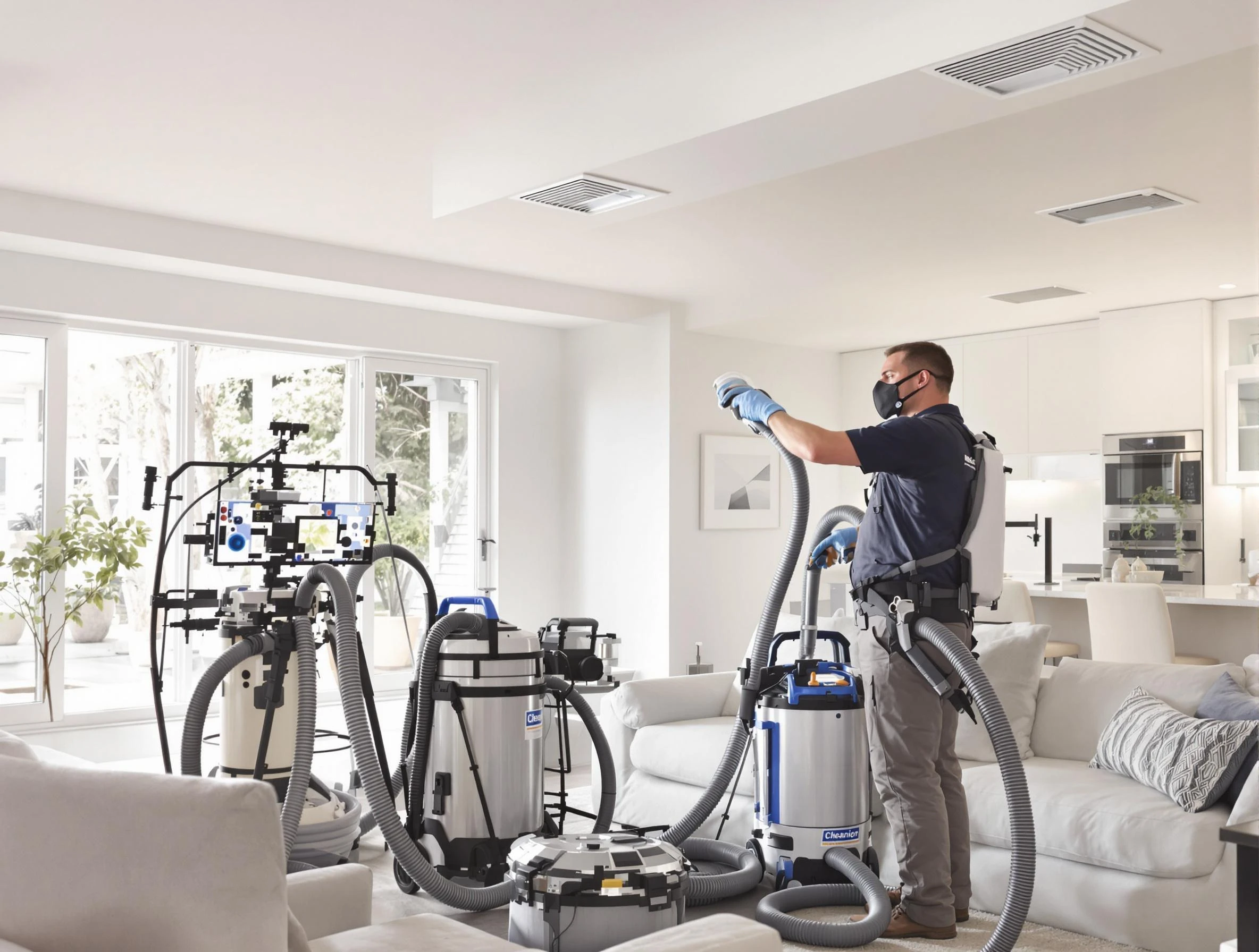 Professional AC duct cleaning by West Bountiful Air Duct Cleaning in West Bountiful