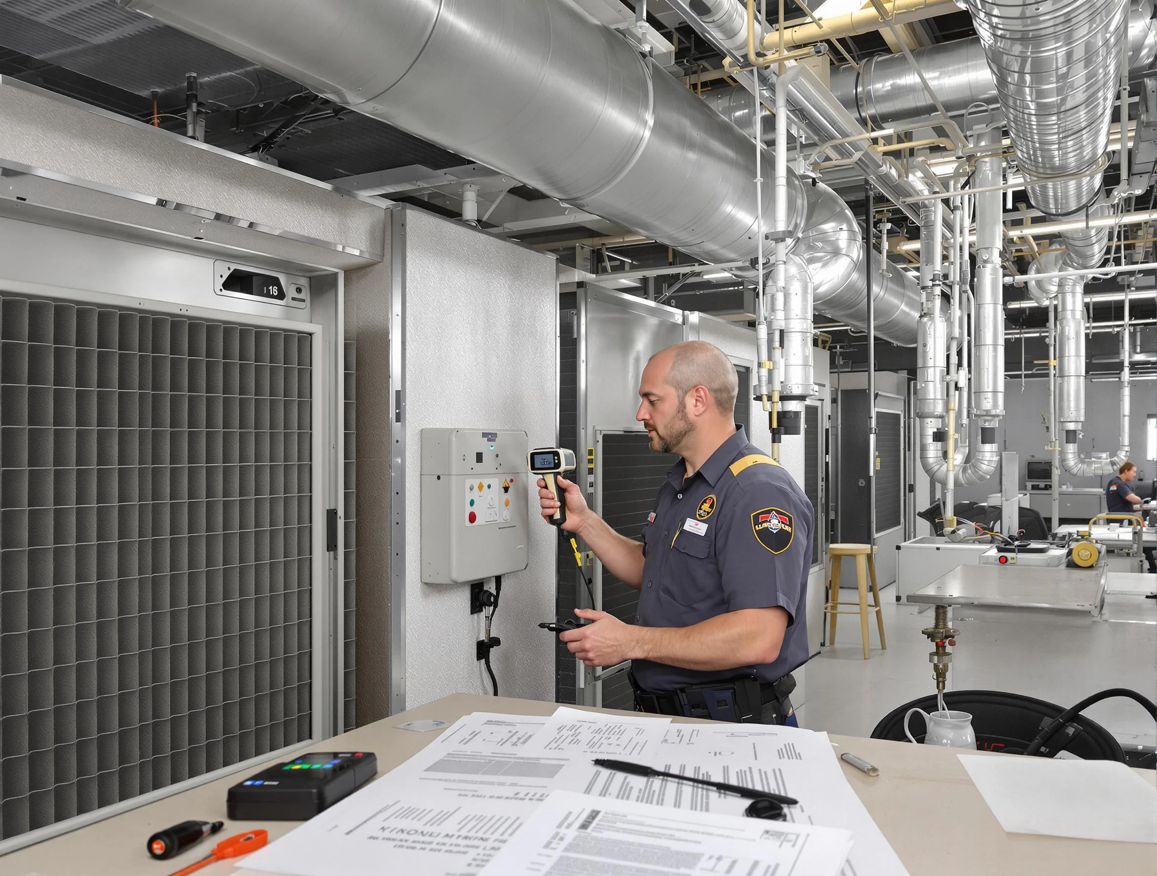 Professional filter system inspection by West Bountiful Air Duct Cleaning in West Bountiful