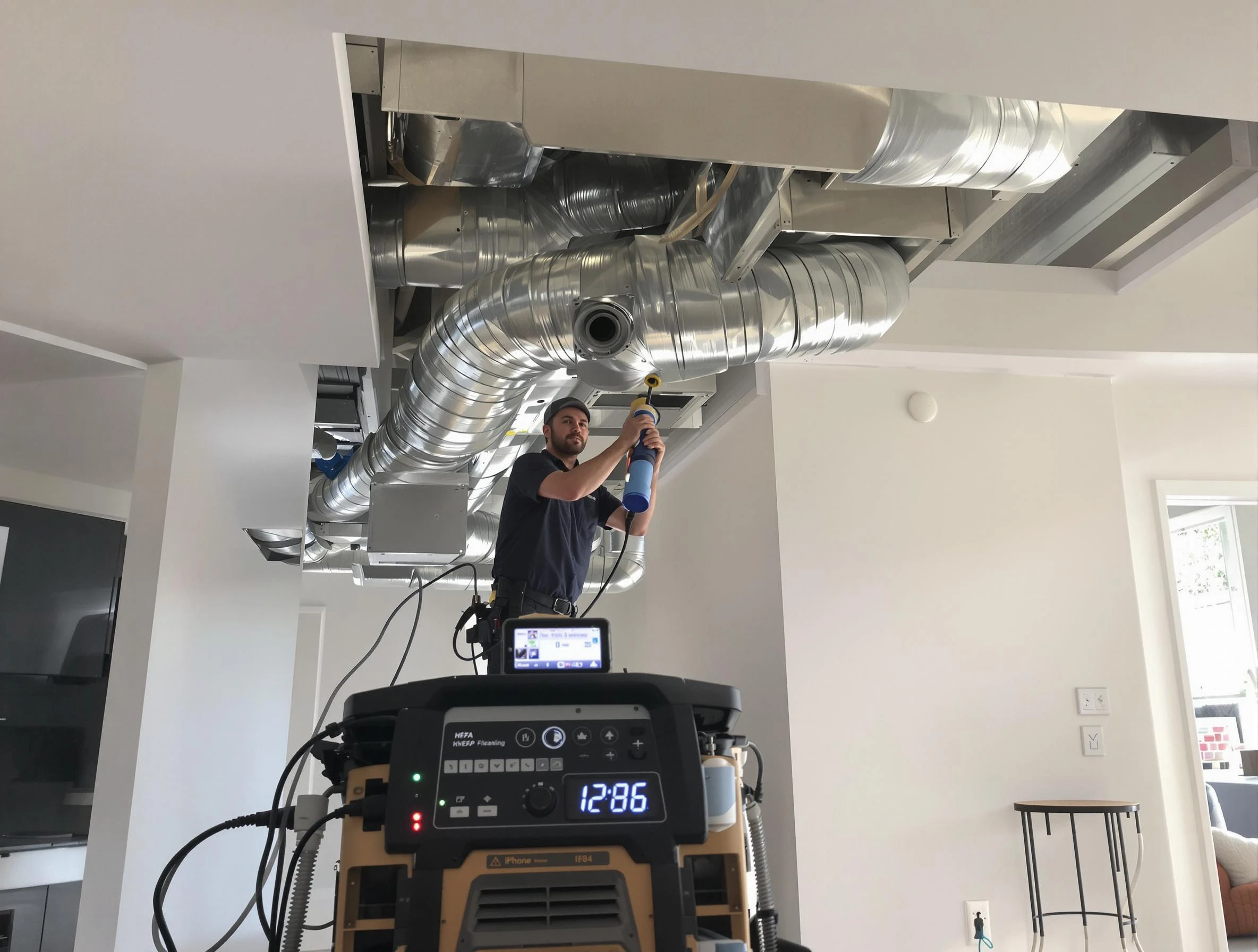 Advanced pure air duct cleaning by West Bountiful Air Duct Cleaning in West Bountiful
